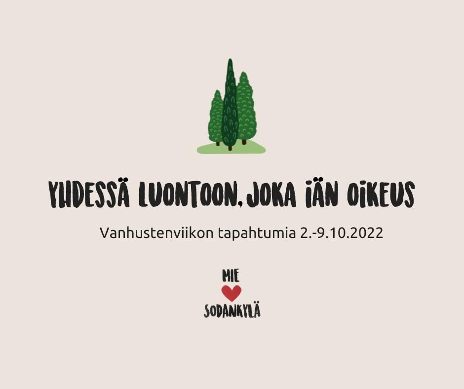 Vanhustenviikon ohjelma kuva Vanhustenviikon ohjelma kuva