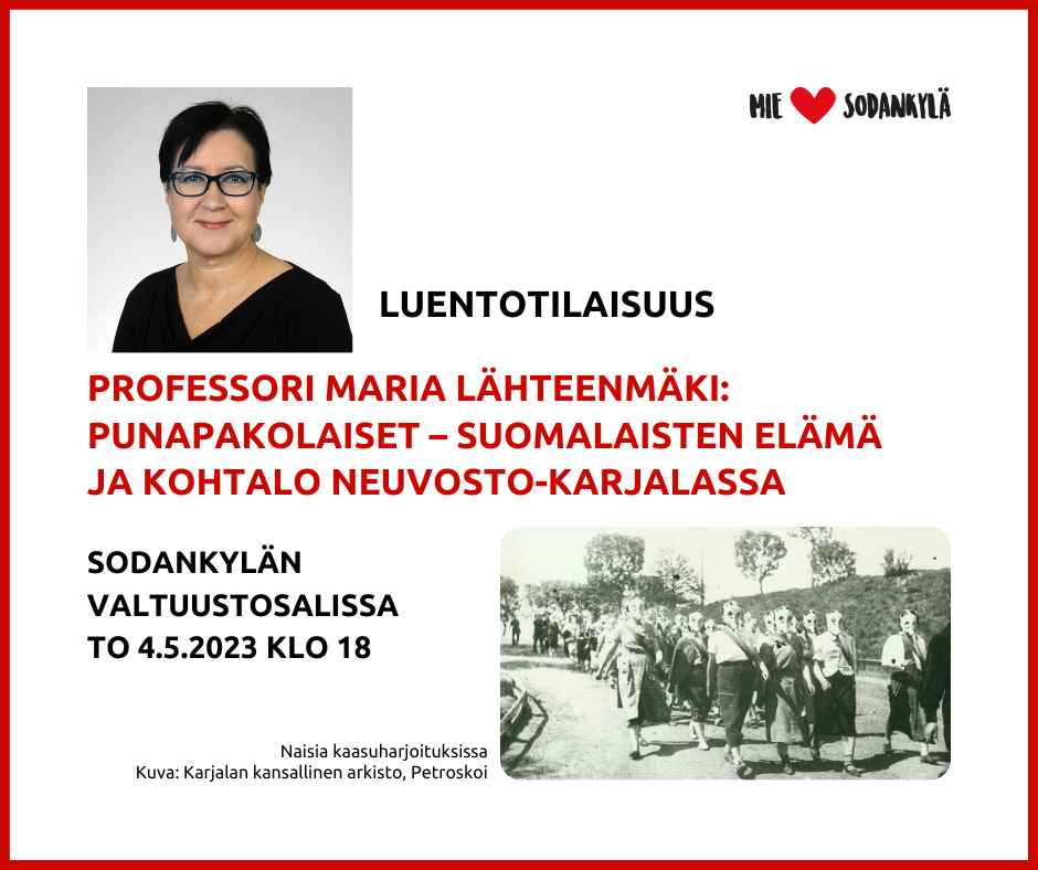 Luentotilaisuus Lähteenmäki FB-postaus Professori Maria Lähteenmäki luentotilaisuuden ilmoitus