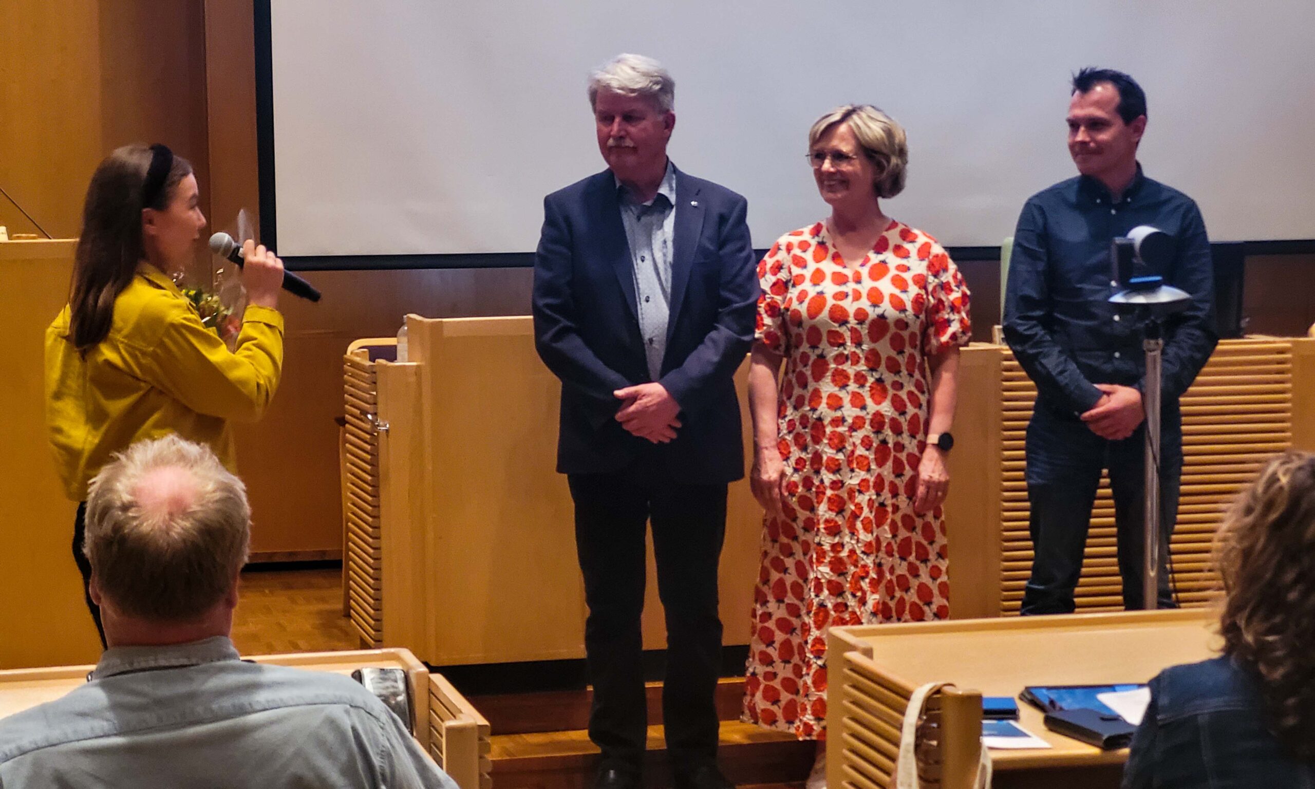 Uusi kunnanhallituksen puheenjohtajisto valittiin valtuustokokouksessa 19.6.2023