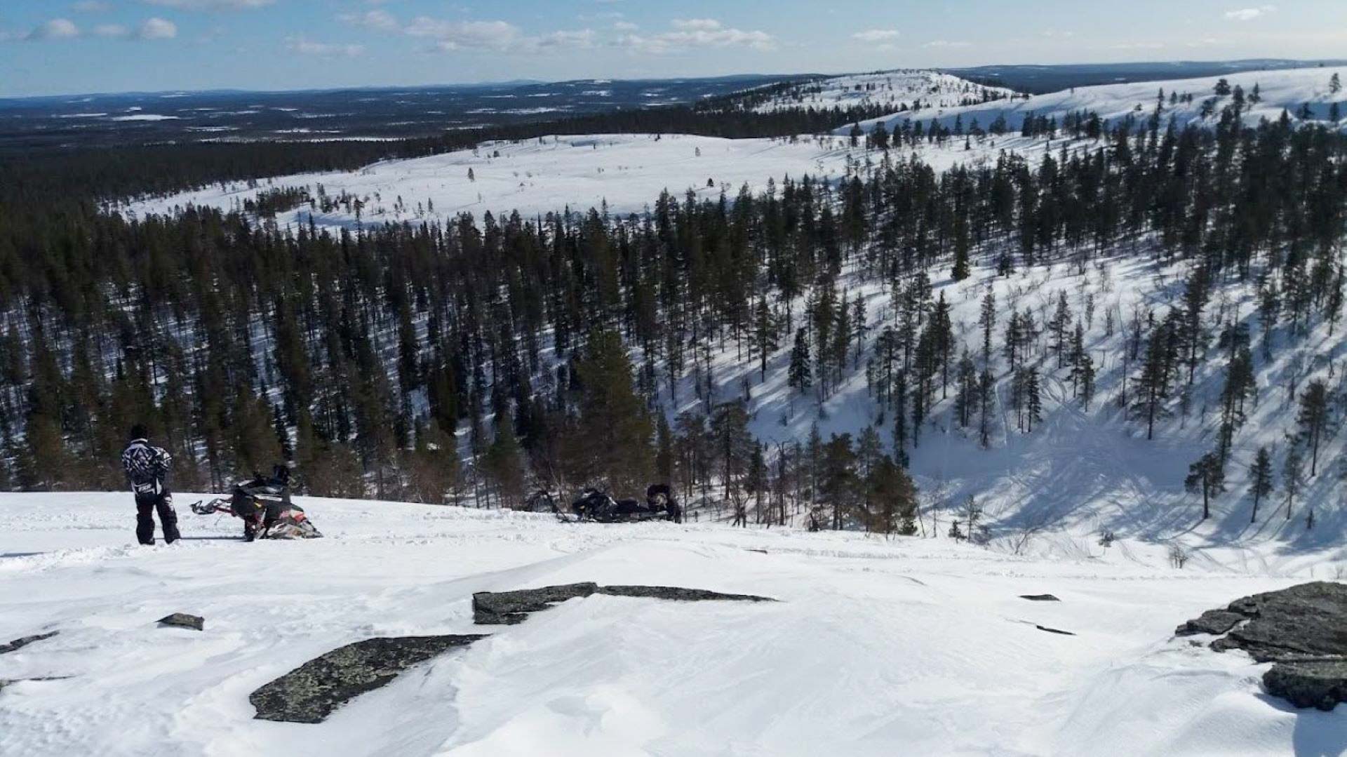 REDU Sodankylä maastossa liikkumista tunturissa