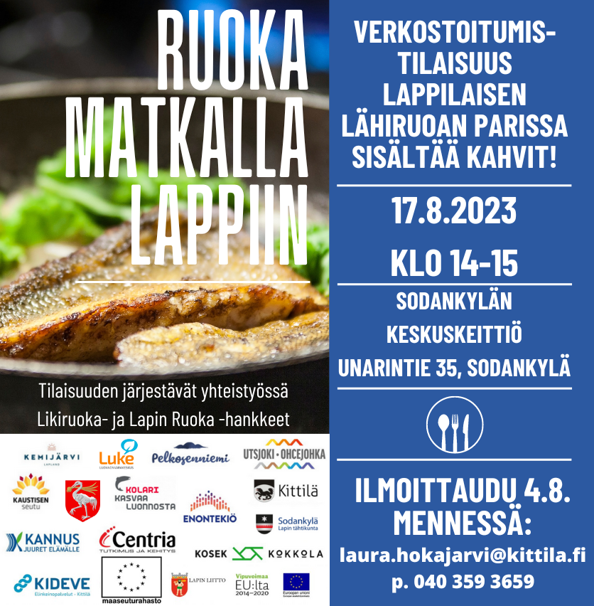 Ruoka matkalla Lappiin – Sodankylä 17.8.2023 (1)