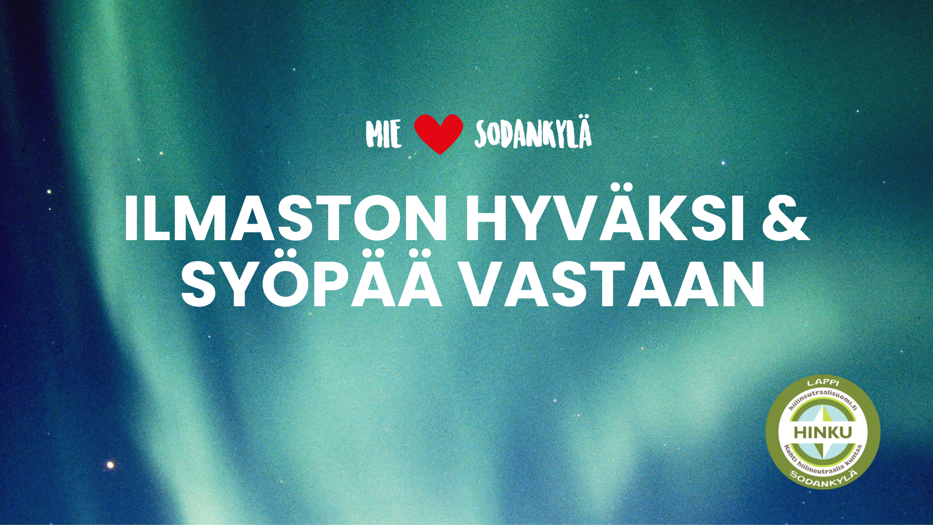 Kävelytapahtuma (1920 x 1080 px) Ilmaston hyväksi & syöpää vastaan