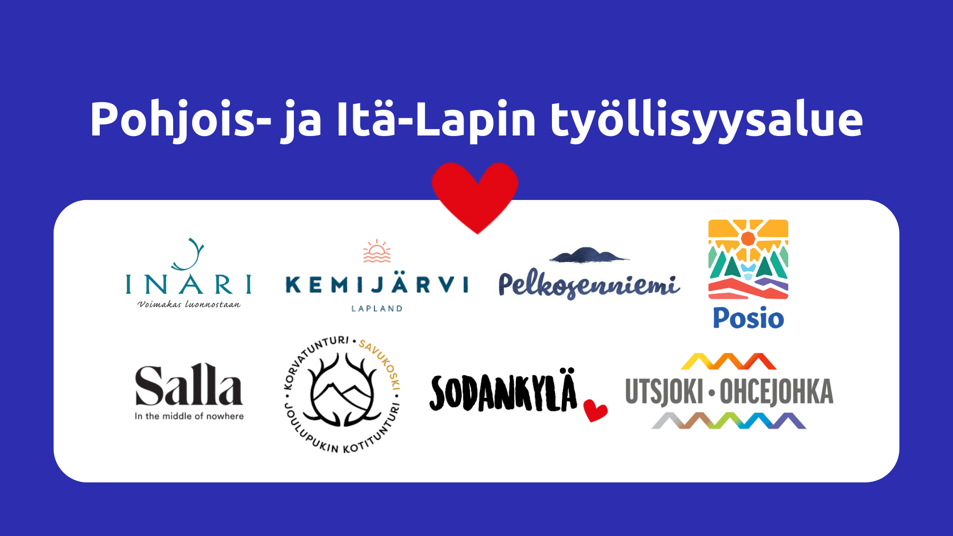 Pohjois- ja Itä-Lapin työllisyysalue (1 920 x 1 080 px) 02 Pohjois- ja Itä-Lapin työllisyysalue logot kuvassa
