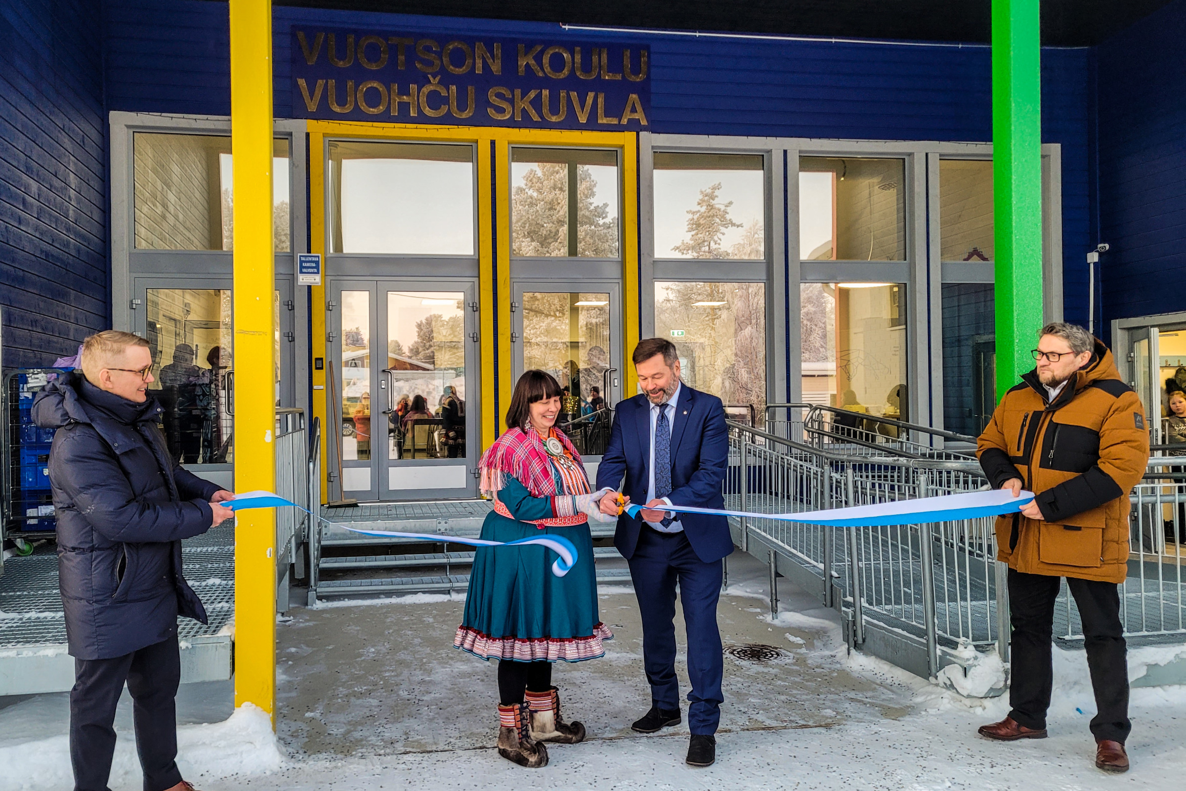 Vuotsonkoulu02 Vuotson koulun avajaiset 10.1.2025