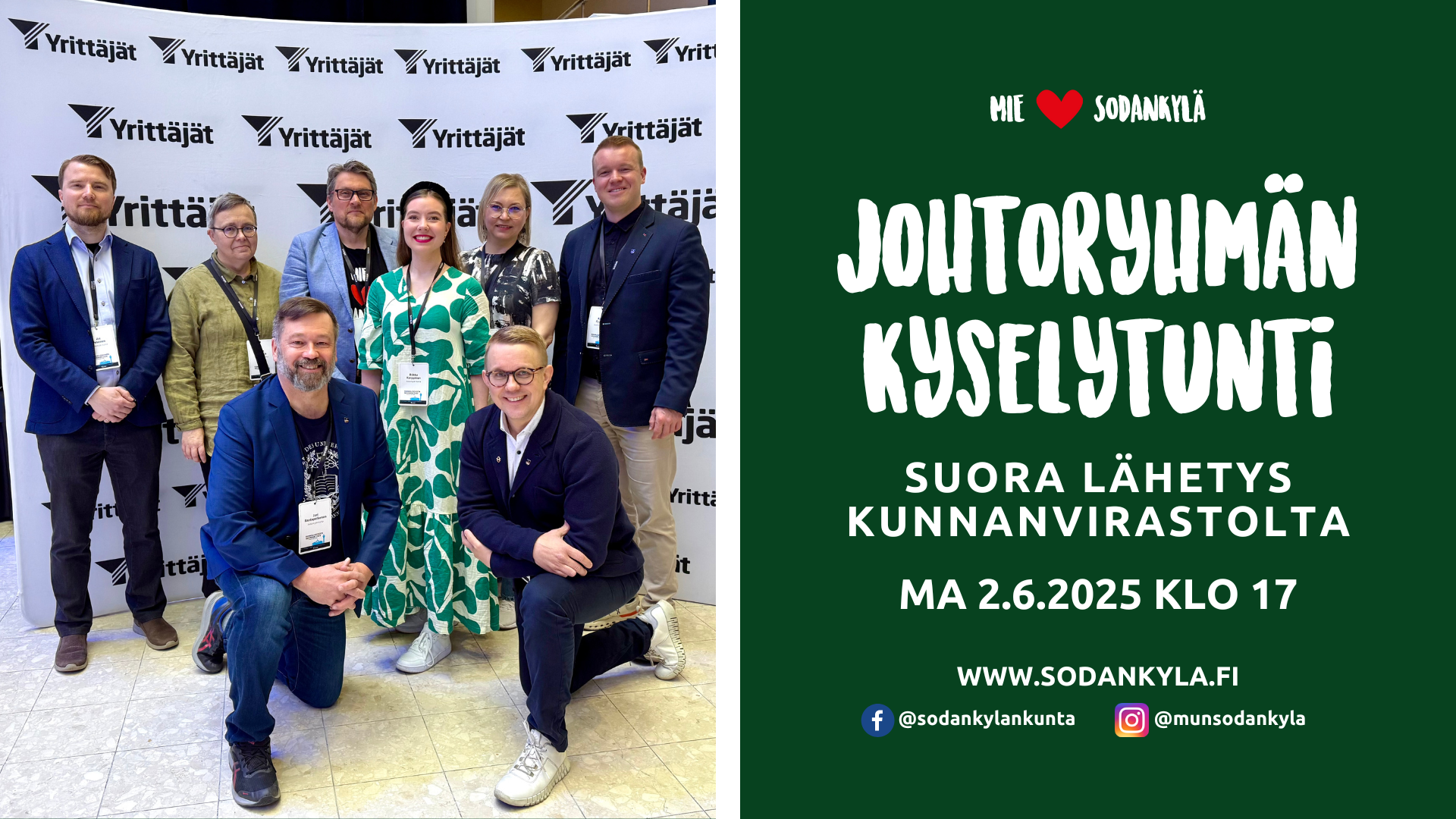 Joryn kyselytunti -mainoskuva