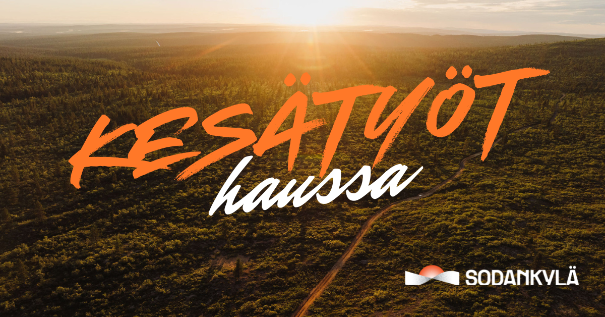 Kesätyöt haussa 31.3.2026 mennessä